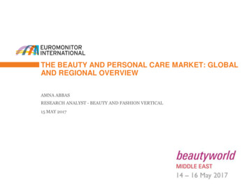 THE BEAUTY AND PERSONAL CARE MARKET: GLOBAL AND 