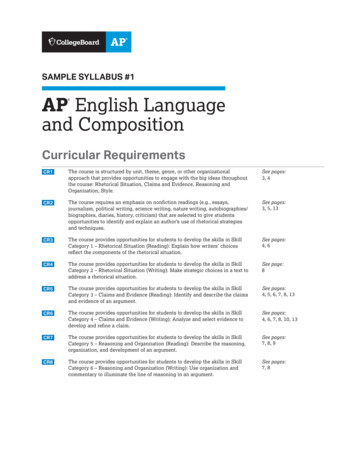 AP English Language And Composition