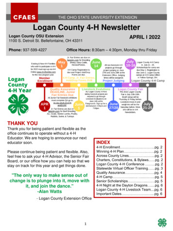 Logan County 4-H Newsletter - Ohio State University