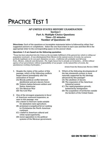 PRACTICE TEST 1 - Weebly