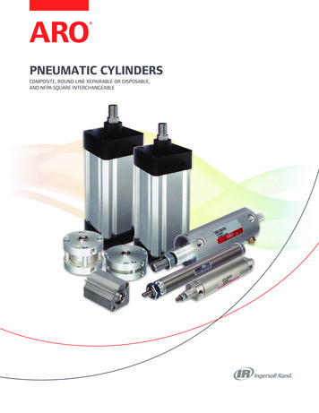 Pneumatic Cylinders PNEUMATIC CYLINDERS - Air Components