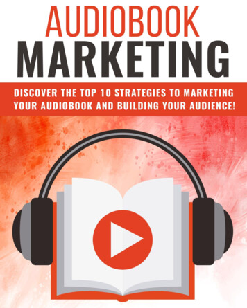 Audiobook Marketing: Special Report