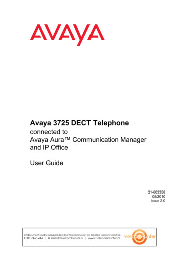 Avaya 3725 DECT Telephone - TelecomHunter