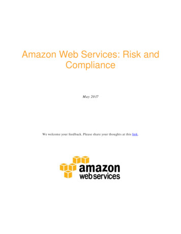 AWS Risk And Compliance Whitepaper - Cdn0.scrvt 