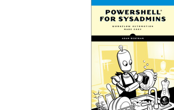 SAVE TIME. AUTOMATE. POWERSHELL FOR SYSADMINS