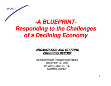 -A BLUEPRINT- Responding To The Challenges Of A Declining . - Virginia