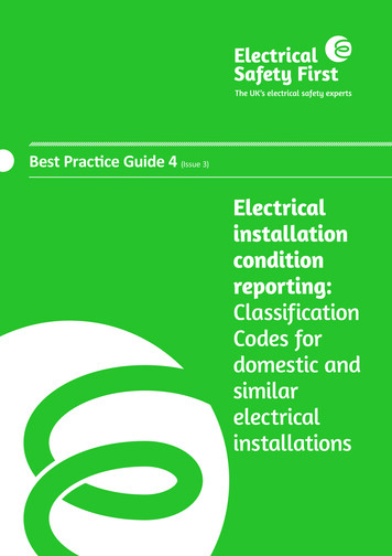 Best Prac Ce Guide 4 (Issue 3) - Electrical Safety First