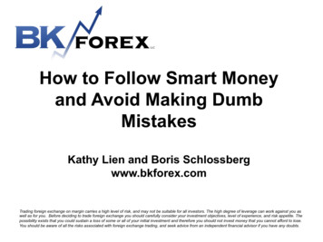 How To Follow Smart Money And Avoid . - Forex Trading Ideas