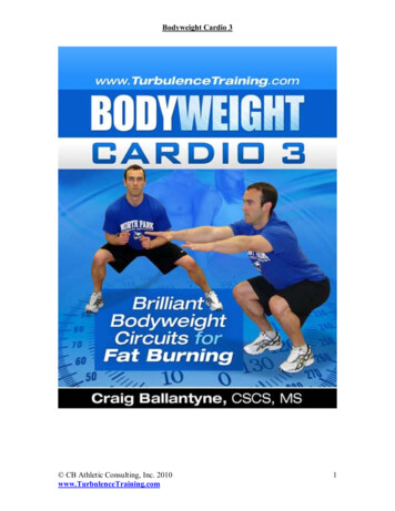 Bodyweight Cardio 3 - Simple Fitness Habit