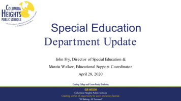 Special Education - Columbia Heights Public Schools / 