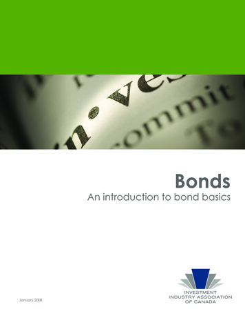 An Introduction To Bond Basics - IIAC