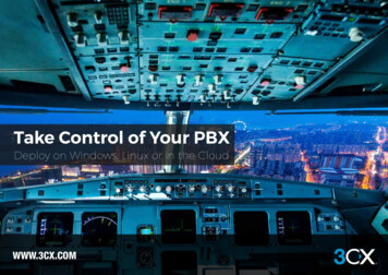 Take Control Of Your PBX - Networx IT Solutions