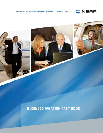 NBAA Business Aviation Fact Book