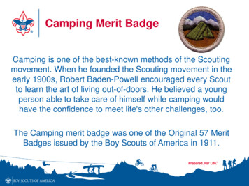 Camping Merit Badge - Boy Scout Troop 61