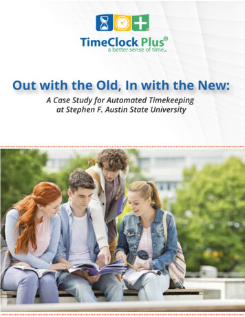 CaseStudy - Stephen F. Austin - TimeClock Plus