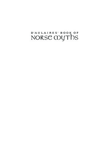 D’AULAIRES’ BOOK OF NORSE MYTHS