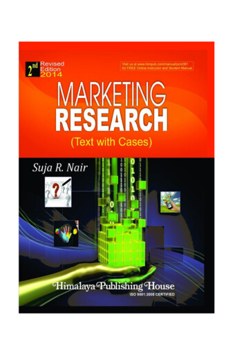 An Introduction To Marketing Research Chapter 1 1