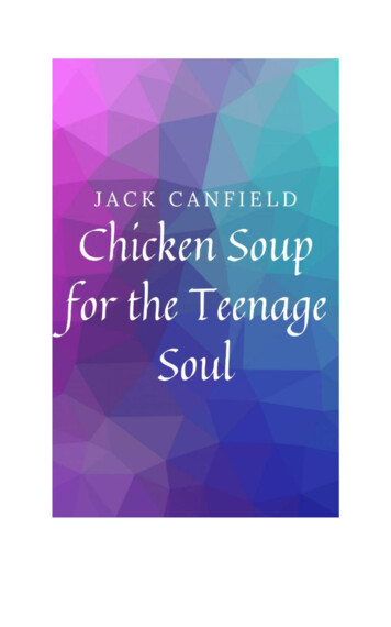 Chicken Soup For The Soul Jack Canfield