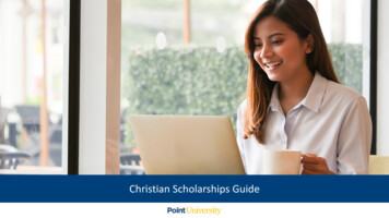 Christian Scholarships Guide - Online Programs