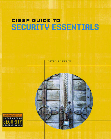 CISSP Guide To Security Essential - Cissps.weebly 