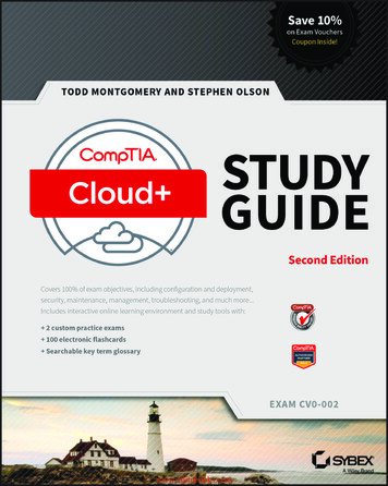 CompTIA Cloud Study Guide Second Edition Exam CV0 