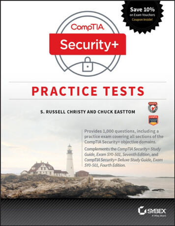 CompTIA Security Practice Tests