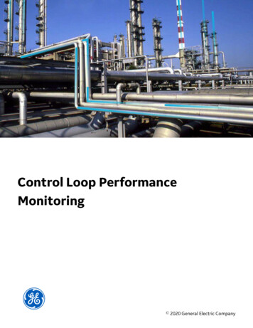 Control Loop Performance Monitoring - General Electric