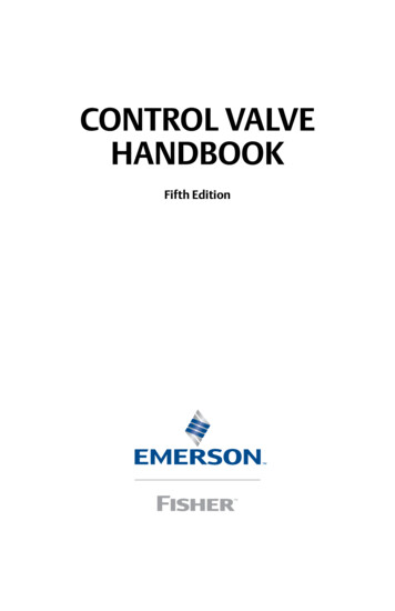 CONTROL VALVE HANDBOOK - Emerson Electric
