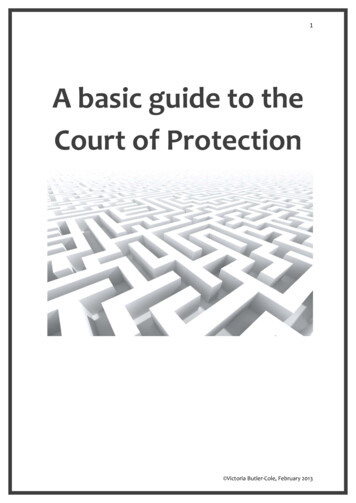 A Basic Guide To The Court Of Protection - WordPress 