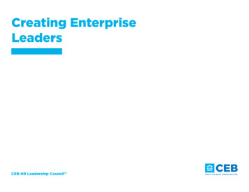 Creating Enterprise Leaders - UNSW Business School