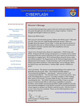 CyberFlash 2014 - NOAA Corps Commissioned Personnel Center