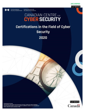 Certifications In The Field Of Cyber Security 2020