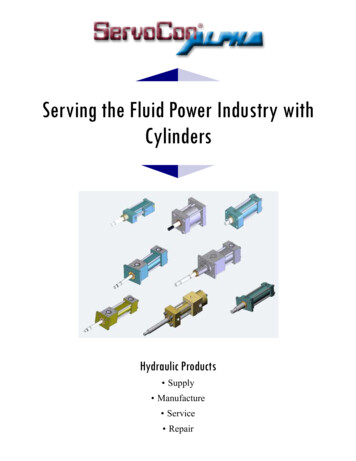 Serving The Fluid Power Industry With Cylinders