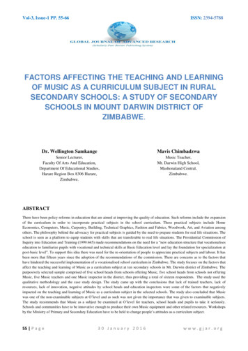 FACTORS AFFECTING THE TEACHING AND 