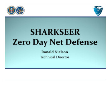 SHARKSEER Zero Day Net Defense - NIST
