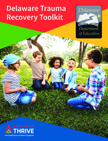 Delaware Trauma Recovery Toolkit