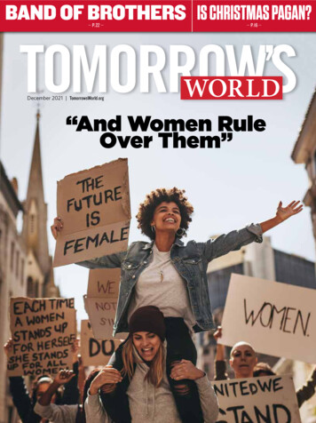 December 2021 TomorrowsWorld “And Women Rule 