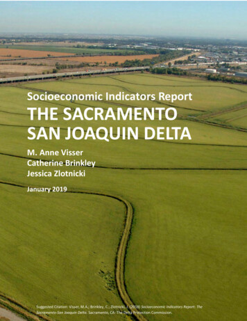 Socioeconomic Indicators Report