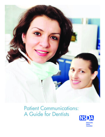 Patient Communications: A Guide For Dentists