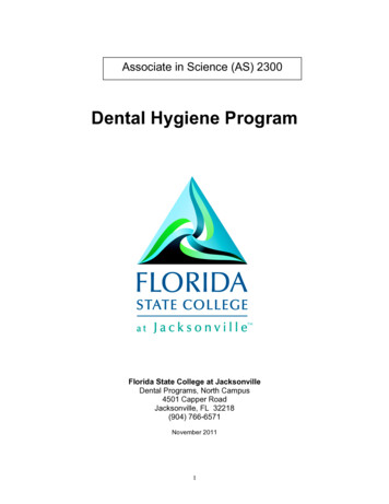 Dental Hygiene Program - Florida State College At Jacksonville
