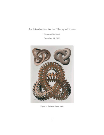 An Introduction To The Theory Of Knots