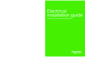 2016 Electrical Installation Guide