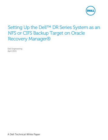 Oracle Recovery Manager - Dell
