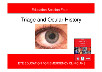 Triage And Ocular History