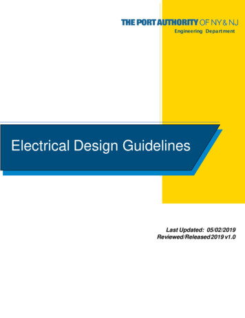 Electrical Design Guidelines