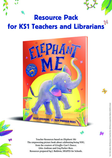Resource Pack For KS1 Teachers And Librarians
