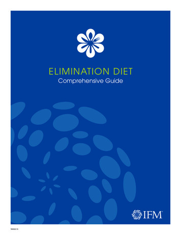 16IFM07 Elimination Diet Comprehensive Guide Final V7