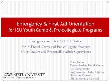 Emergency & First Aid Orientation
