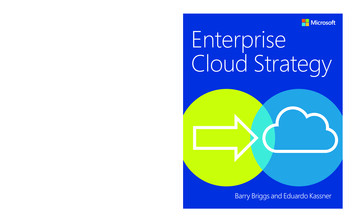 Enterprise Cloud Strategy - Info.microsoft 