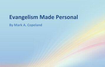 Evangelism Made Personal - Executable Outlines - Free .